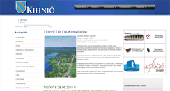 Desktop Screenshot of kihnio.fi